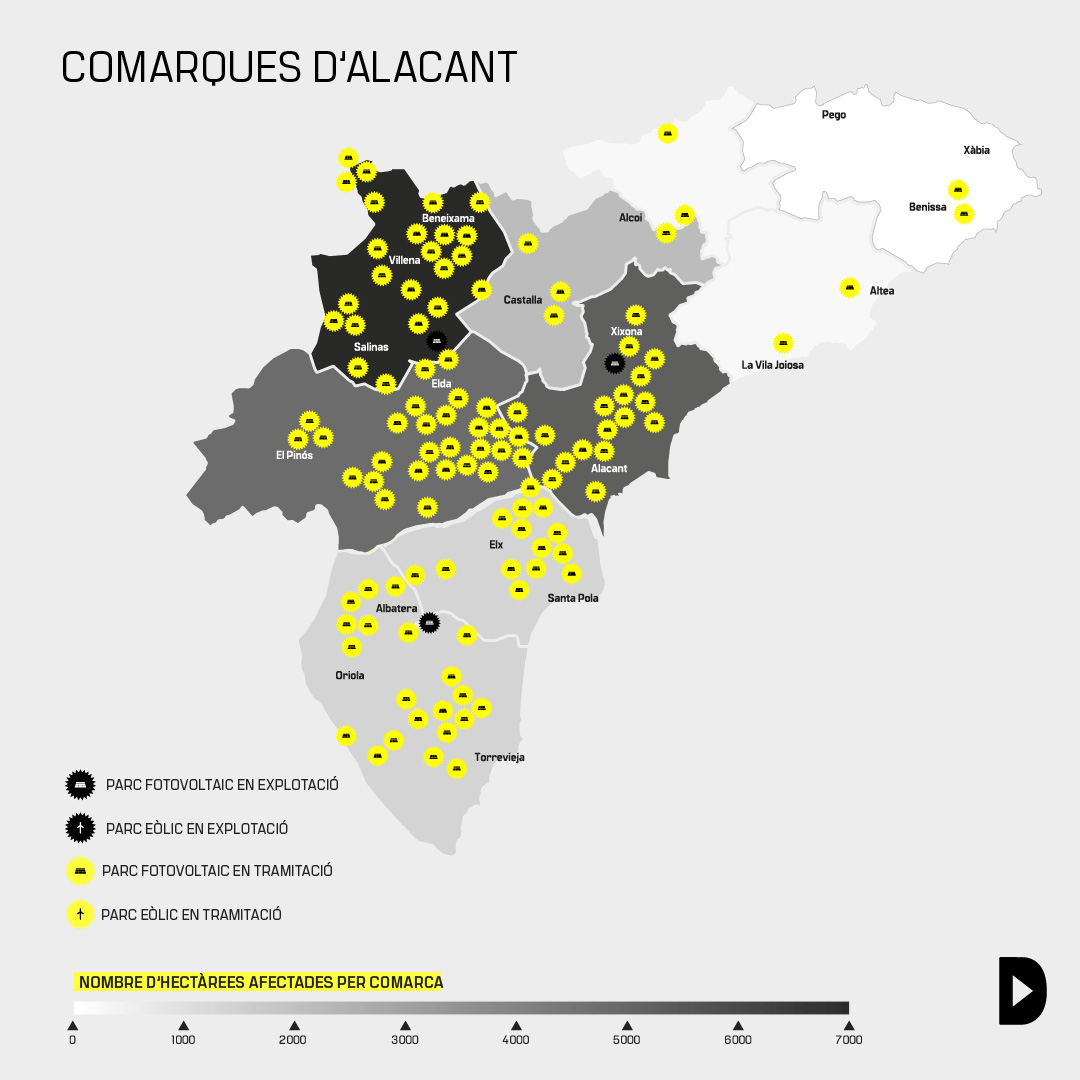 La_Directa's tweet photo. #WEBDOC | 💥 Colonialisme energètic al País Valencià, de Castelló fins a Alacant! Un projecte de @La_Directa amb @periferies i @ubiracional
👉 Consulta el mapa de plantes aquí: https://t.co/Ae2XabGNpW https://t.co/F5UpraJtkj