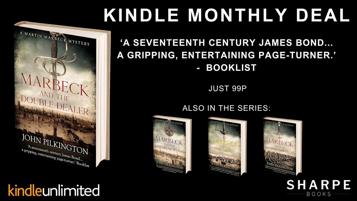 #KindleMonthlyDeals #99p
Marbeck and the Double Dealer,
By @_JohnPilkington

'A gripping, entertaining page-turner.'
amazon.co.uk/dp/B092JP1LSC/

#crimefiction #kindleseries #bestseller