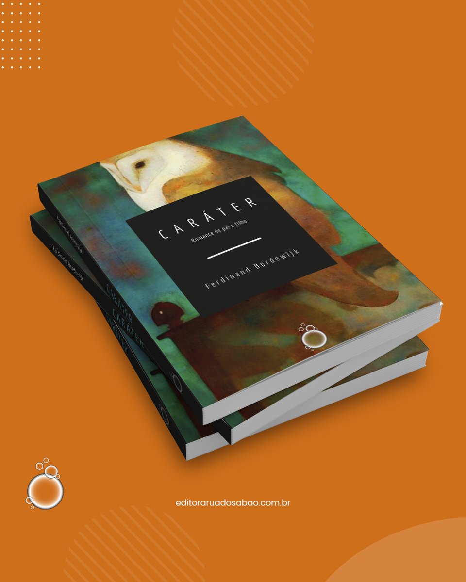 edit_ruadosabao's tweet photo. Importante título da literatura holandesa, "Caráter" gira em torno de um homem obcecado pelo desejo de se tornar advogado, ao passo que seu pai, um poderoso oficial de Justiça, faz de tudo para impedi-lo. A trama deu origem ao vencedor do Oscar de Melhor filme estrangeiro em 98. https://t.co/RYwf6djPDt