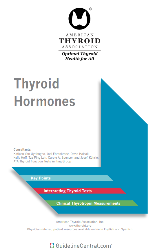 Now Available - ATA Thyroid Hormones Pocket Guide ow.ly/IWgo50Rlh16? #Thyroid #ThyroidEducation #ThyroidHormones