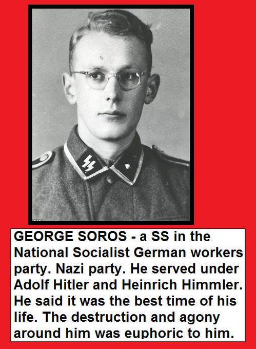 @LauraLoomer @ManhattanDA Anyone who thinks George and Son aren't also involved in the Nazi like Anti American protests is niave.
Bad actor countries can be sanctioned and assets frozen. It's far over due for Soros.