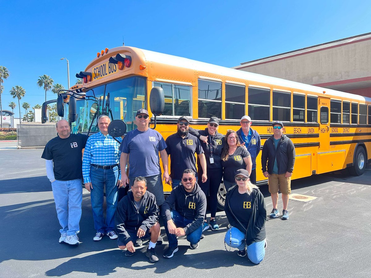 Happy School Bus Driver Appreciation Day!🤩🚍 Thank you to all of our amazing HBUHSD bus drivers who ensure our students get to and from school every day, safe and sound. Your kindness, generosity, and dedication to students make our days possible!