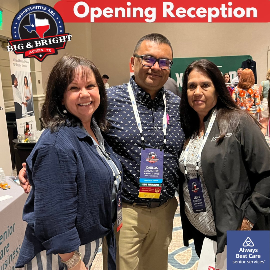 Meeting vendors who can assist in building your senior care business is a MUST! @abcelpaso and @abclascruces owners meet with @seniorcareba to discuss potential partnerships! 

#BiggerAndBrighterInTexas #AlwaysBestCareConference #Austin #ATX #Conference #SeniorServices