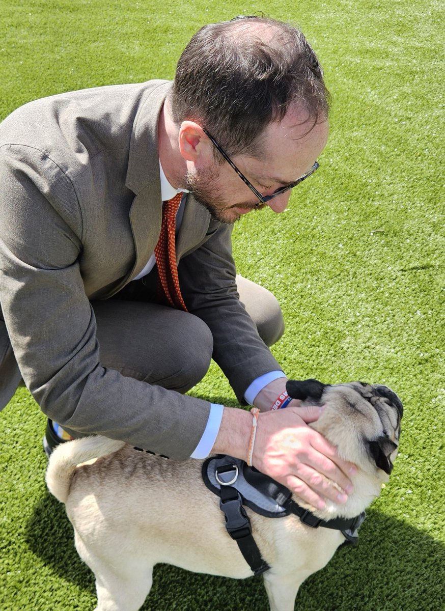 We have a new dog park opening in Germantown after years of work on the project  by the former councilman, now mayor, <a href="/freddieoconnell/">Freddie O’Connell</a>.  It also gives him a chance to talk to some of his smaller constituents.