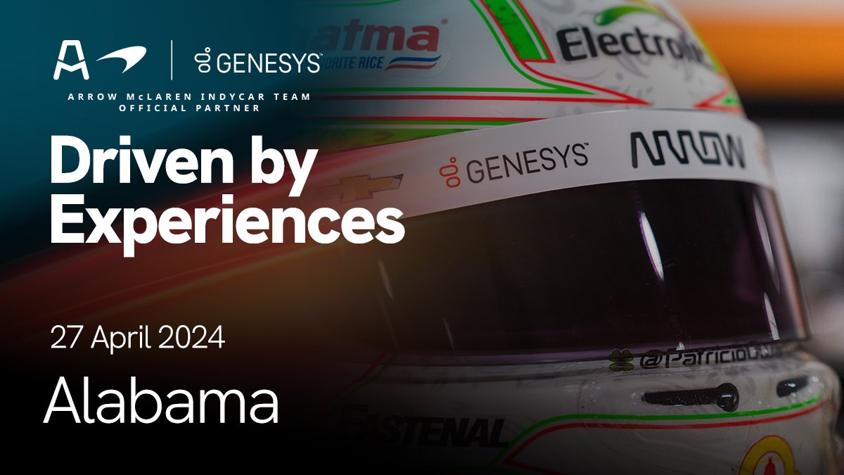 The first back-to-back race weekend of the season is here for @ArrowMcLaren! The team is ready to light up #IndyBHM, and they have teamwork and data on their side! 🏎️​​ #DrivenByExperiences​ #IndyCar