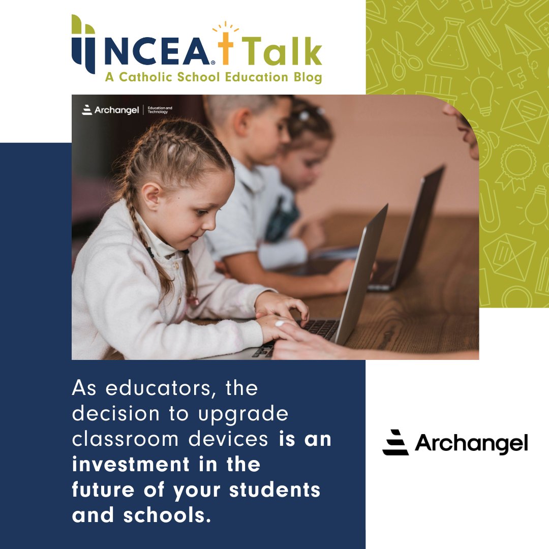 The decision to upgrade classroom tools isn't just about staying current—it's about preparing students with the tools they need to thrive in a rapidly evolving world. In this blog, @ArchangelEdu shares the importance of upgrading classroom devices: nceatalk.org/2024/04/the-im…