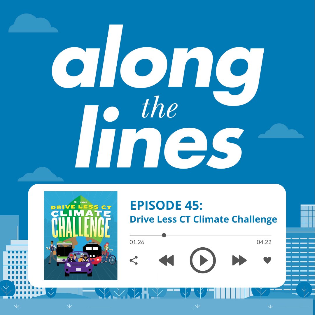 Join us as we discuss the Drive Less CT Climate Challenge! Tune in to learn more about the challenge and its environmental benefits with guests Russell McDermott from CTrides & Liam Cawley from the CT Science Center. 🌍🚌🚂🚲🚶 🔊ow.ly/zA4250Rlonf