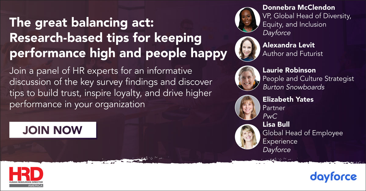 Join our latest webinar with @Dayforce and unlock the keys to creating a balanced workforce that empowers your employees and keeps them performing at their peak! Register here: hubs.la/Q02tlq6m0 #HRLeadership #EmployeeEngagament #WorkplaceCulture #Productivity