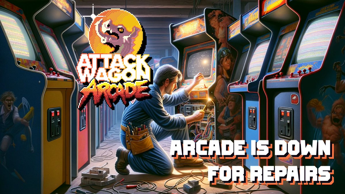 We are keeping the arcade games down for the next two weeks for repairs. It has come to our attention that there are some glaring bugs that need to be attended to asap. These fixes need to be resolved before we announce the release date of v1.5. Stay tuned.