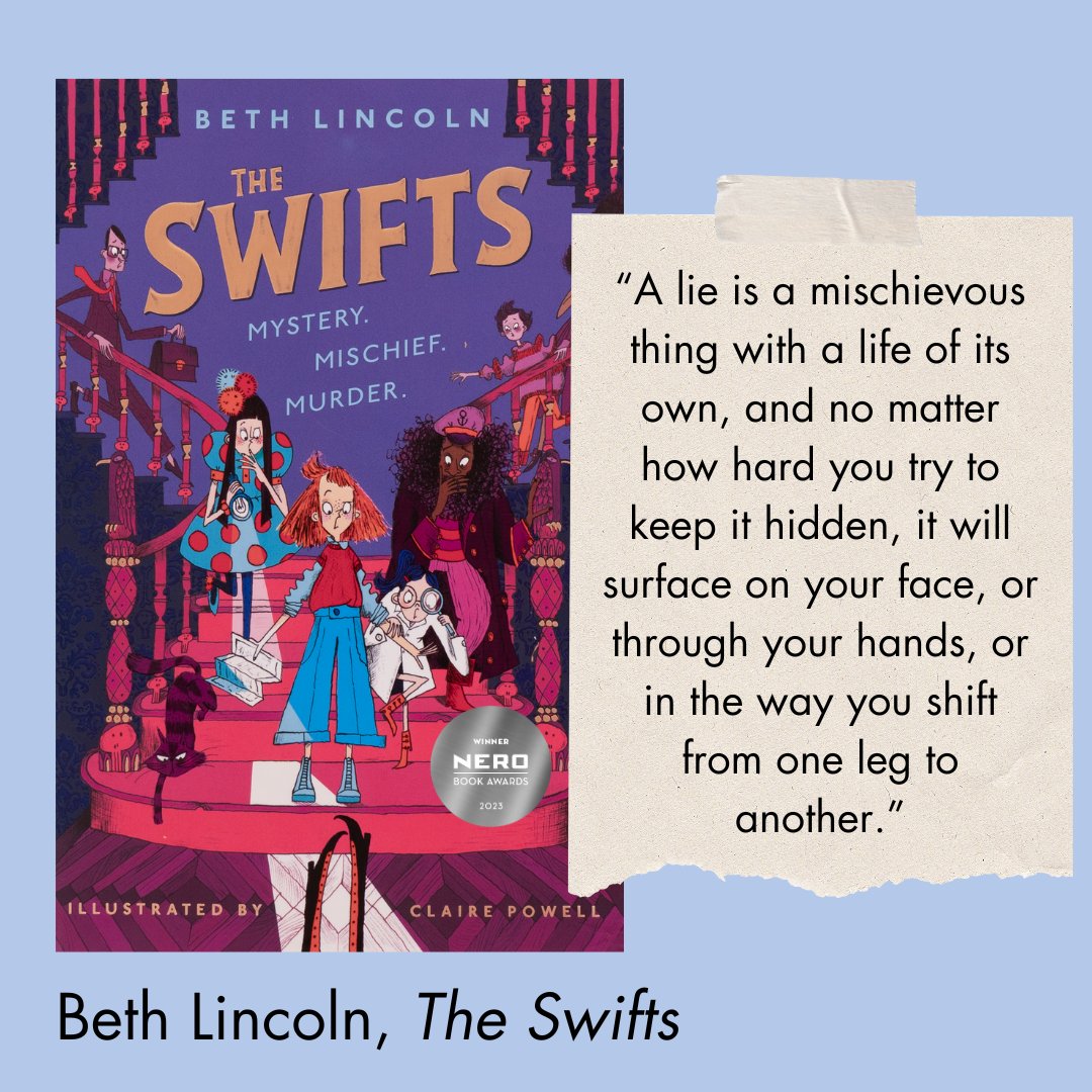 Nero Book Awards children's fiction category winner, The Swifts, is a gripping and joyous read for children and adults! 😊 The Swifts is a mystery adventure book that follows the headstrong Shenanigan Swift as she attempts to find out who murdered her Arch-Aunt Schadenfreude