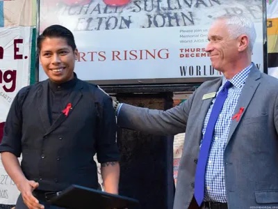 Nestor Rogel is one of the young scholars who is carrying Pedro Zamora’s torch forward. Nestor works with lifetime survivors like himself, bringing recognition and resources to this often unrecognized group of people living with HIV/AIDS. aidsmemorial.org/pedro-zamora-s…