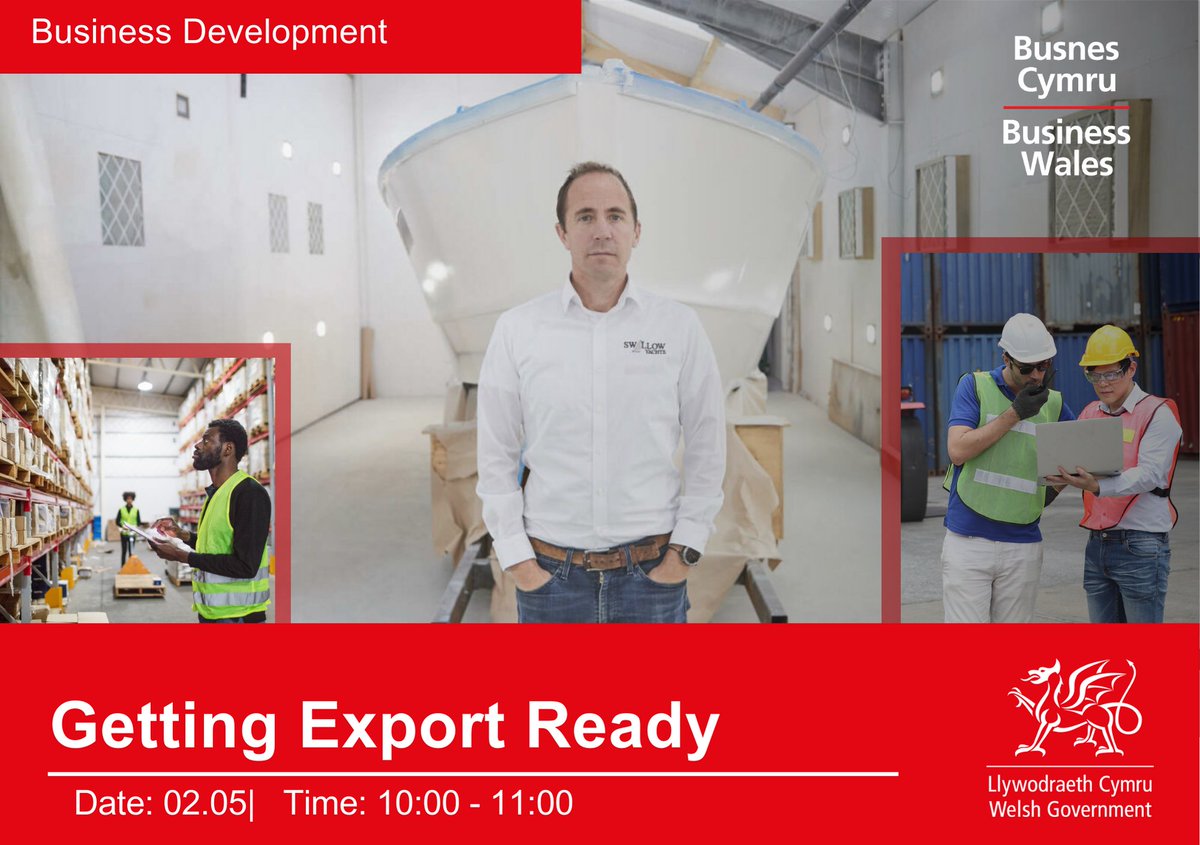 Thinking about #exporting? Don’t know where to start? This webinar will equip you with the tools for you to develop skills and knowledge for export planning, developing a strategic plan, and marketing. 📅 02.05 ⏰ 10:00 - 11:00 🔗 ow.ly/Meol50Rmjmx #ExploreExport