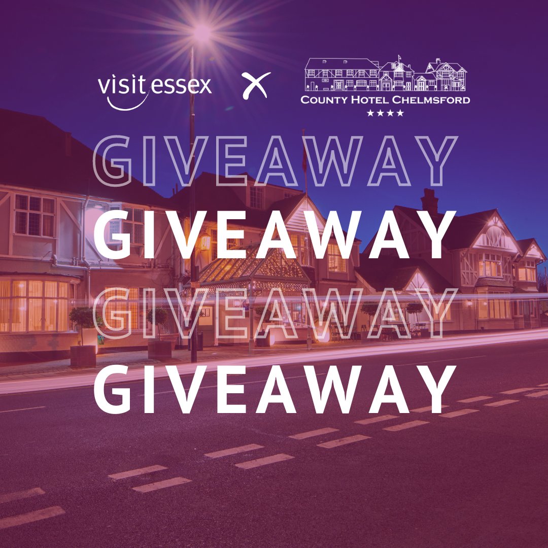 WIN a free overnight stay at the @countyhotel in Chelmsford complete with dinner, breakfast, and a bottle of prosecco on arrival! To enter, simply answer the multiple choice question on our website > bit.ly/3JQGxhP Competition closes on the 30th April 2024. T&Cs apply.