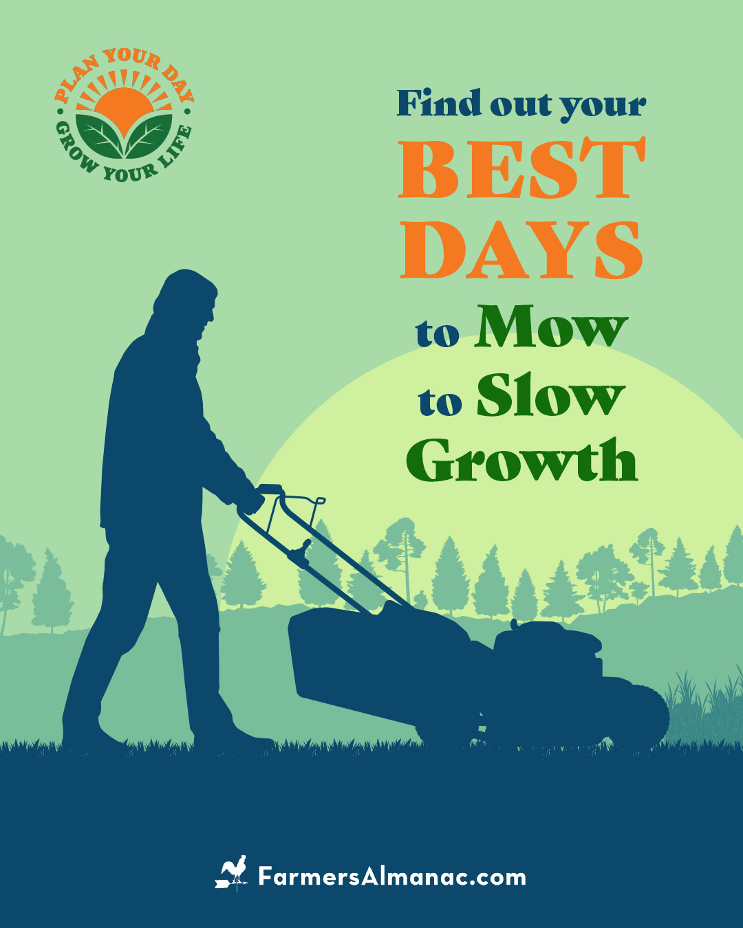 Best day to mow lawn sale