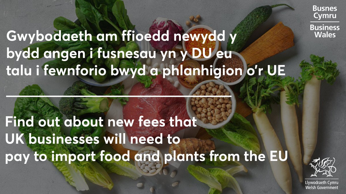 The ‘common user charge’ will be introduced on 30 April 2024 for commercial movements of animal products, plants and plant products through the Port of Dover and Eurotunnel. Find out more 👇🏼 ow.ly/8btg50RmiWE