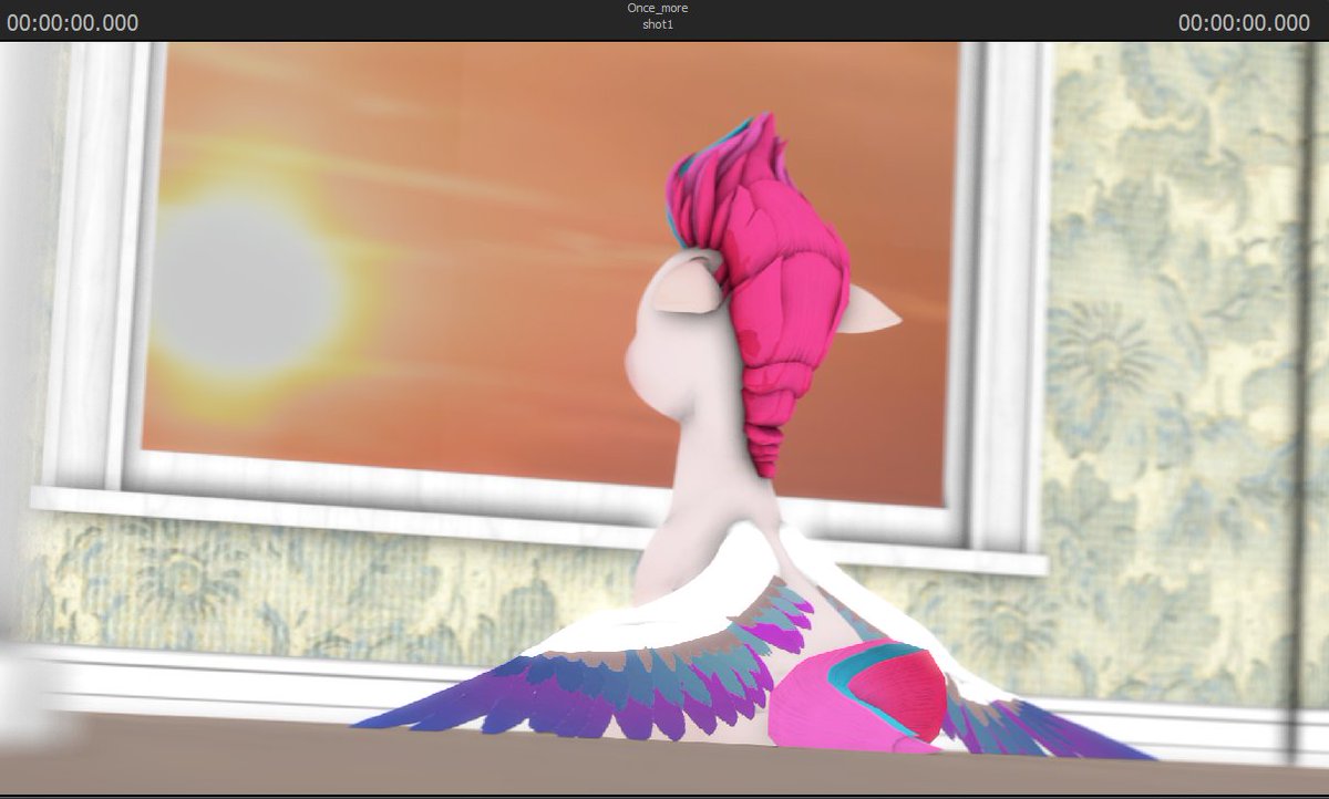 DashaMoone's tweet photo. Time to show some progress
I havent really done this before but lets go

The sfm poster without lightning. Zipp looking at the window with the sun in the back

This is for @CelicaSoldream btw

#Brony #SFMMLP #SFMPonies #3Dart #DashaMoone #3DArtist #zipp #wip #workinprogress https://t.co/gpkG0BDHDN