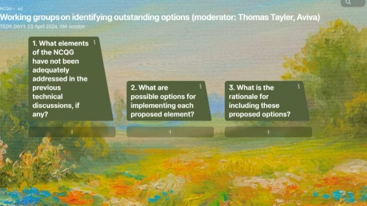 1/6.🧐At the Ninth Technical Expert Dialogue (#TED9) of the New Collective Quantified Goal on #ClimateFinance (#NCQG) working groups are considering: What elements of the #NCQG have not been adequately addressed in the previous technical discussions, if any?

📢Here's our answer!