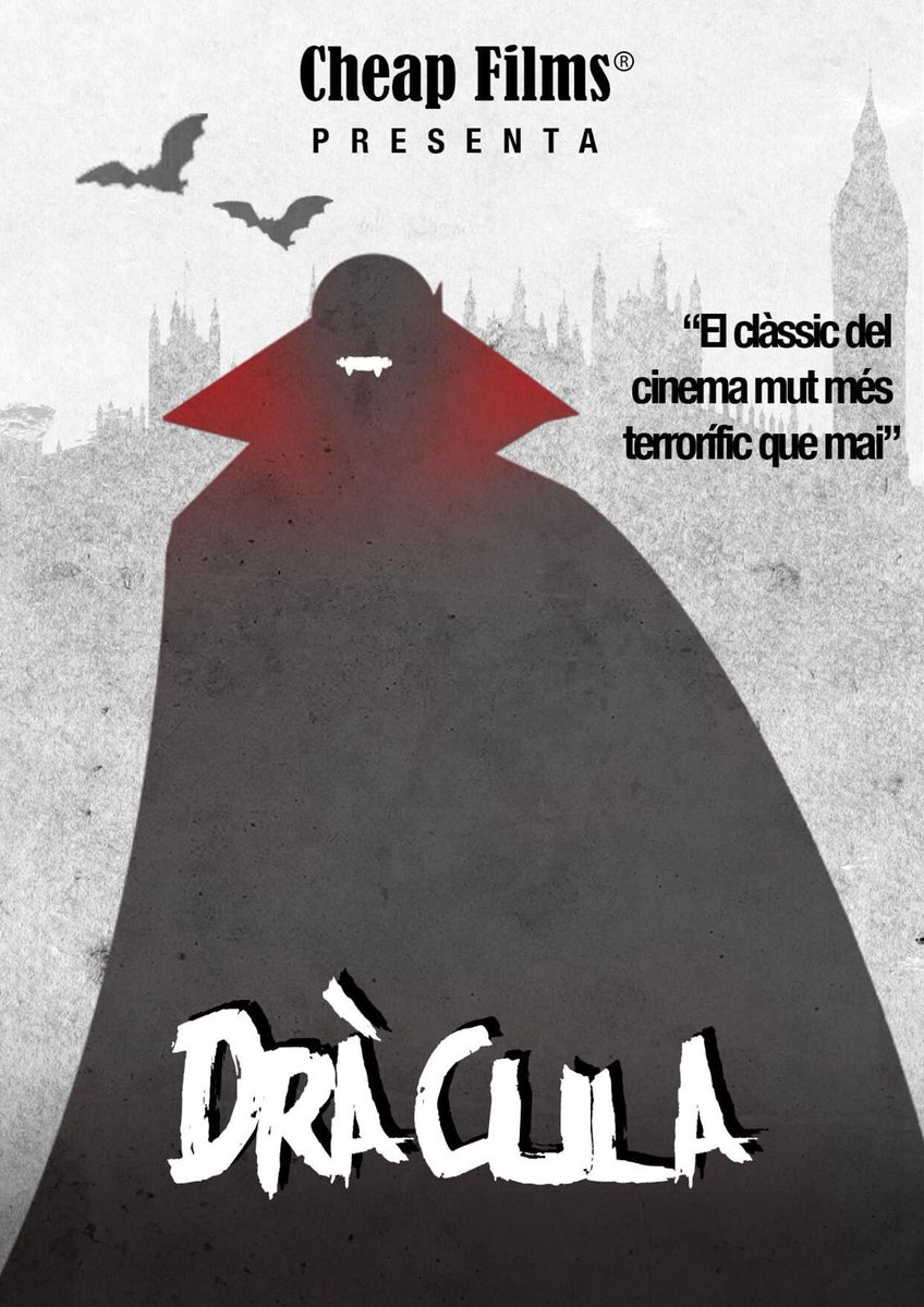 Avui diada de Sant Jordi volem rendir homenatge 🦇 a Bram Stoker i la seva immortal creació, “Dràcula”. 📽️ Estem eternament agraïts per brindar-nos la inspiració per a la nostra pel·lícula més memorable, més vegades enregistrada, i magistralment adaptada per <a href="/millorpintades/">Sergi Piñol</a> . 🎬
