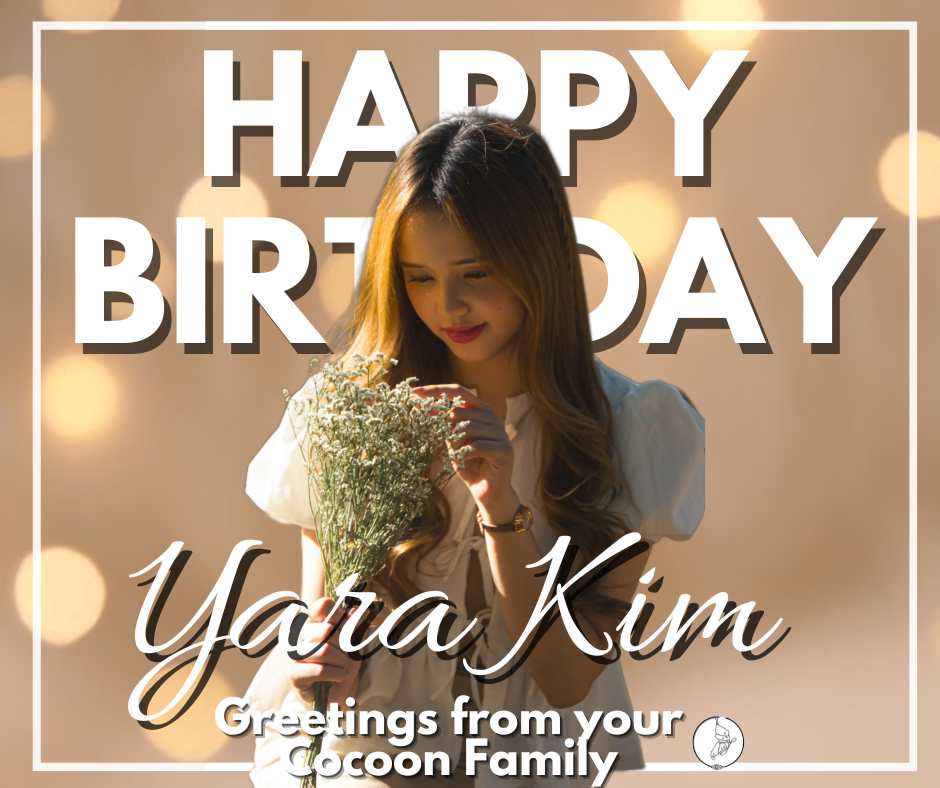 #HappyKimDay 🎂☁️ Happy birthday to YARA's main vocal, Kim! Keep your eyes on the stars and your feet on the ground~ Wishing you the best that life has to offer ☁️ Cocoons love you! Have a blast! @official__yara #YARA_KIM #YARA_PH @kim_ntvdd