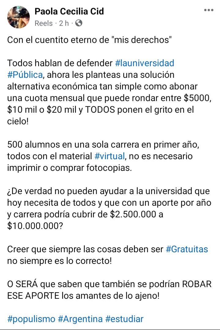 CidPaolaCecilia's tweet image. #Argentina #populismo #peronchos #karanchos