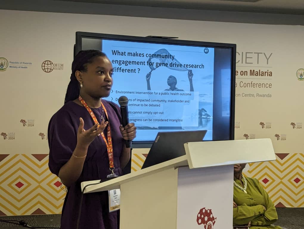 'It is never too early for #stakeholderengagement. The earlier we start, the earlier it is possible to take into account concerns, hopes and knowledge of communities into our research.' Naima Sykes on @TargetMalaria's community engagement work.

#MIM2024 #EndMalaria @MIM_PAMC