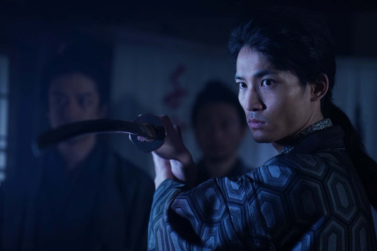 modelpress's tweet photo. 【場面写真多数📸】「君とゆきて咲く～新選組青春録～」第1話⚔️

⚡️丘十郎（#奥智哉）、父斬り殺した庄内（#上野凱）への復讐誓う

🌀壬生浪士組の入隊試験で歯立たず…

🔻写真14枚
https://t.co/M7ZzWHlL5g

#前田拳太郎 #上野凱 #藤岡真威人 #君とゆきて咲く #君ゆき #キミユキ ＠kimiyuki_ex https://t.co/EF0ffFmXic