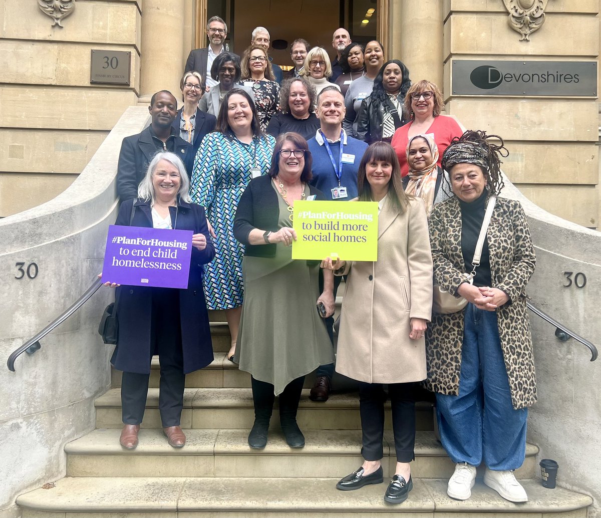 A big thank you to @g320london members - a diverse and wonderful group of small housing associations across London - for supporting our campaign calling on all political parties to commit to a long-term  #PlanForHousing 🏡