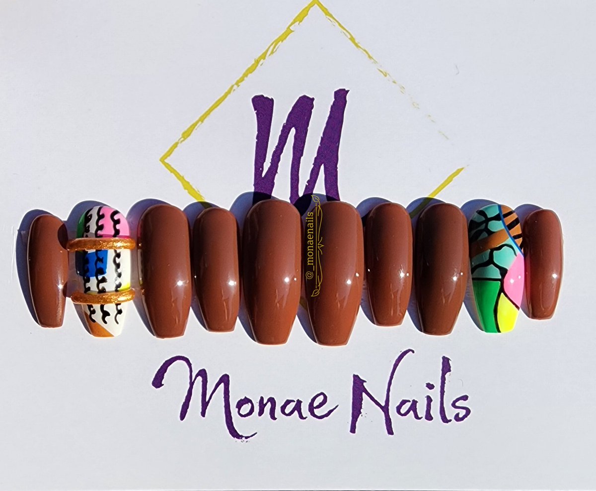 HendrixMonae's tweet photo. Did I show y'all these? If I did, look at them again. πππ #nails #monaenails @_Monaenails https://t.co/pbajBPAClw