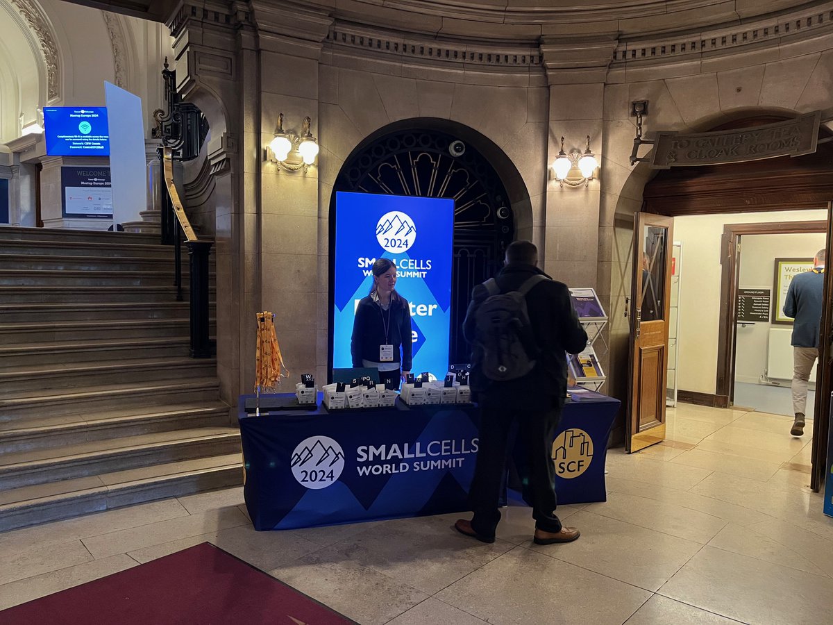 small_cells's tweet image. Thank you for joining us for the first day at #SCWS2024. A lot of excellent discussion and debate, much more to come tomorrow!

#smallcells #SCF #SCWS #5G #6G #neutralhost