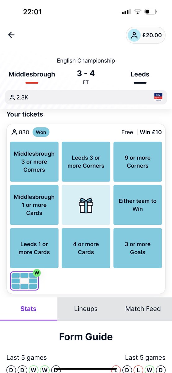 RobsssX's tweet photo. £20 won for free! 

Join me on DIBZ, where football meets Bingo. Get 2 free tokens each week just for joining! https://t.co/QsmI7WzbPQ https://t.co/Zch3iMqhjw
