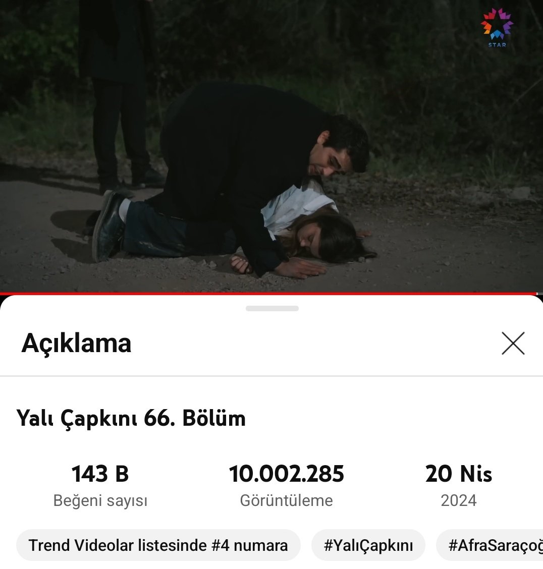 10 milyon olduk 🥳 Ve hala trendlerdeyiz 🧿🤩

#YalıÇapkını #SeyFer #AfRam