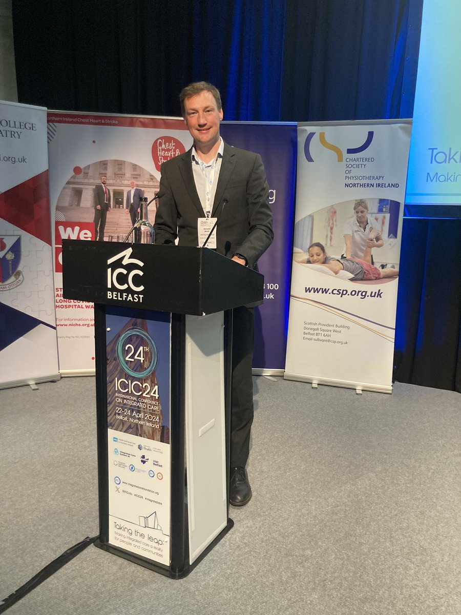 Our Director @richardmeade13 was delighted to speak at the Right to Rehab workshop at #ICIC24 #integratedcare today. He reflected on the experiences of unpaid carers in Northern Ireland and views from members of our Carers Policy Forum.