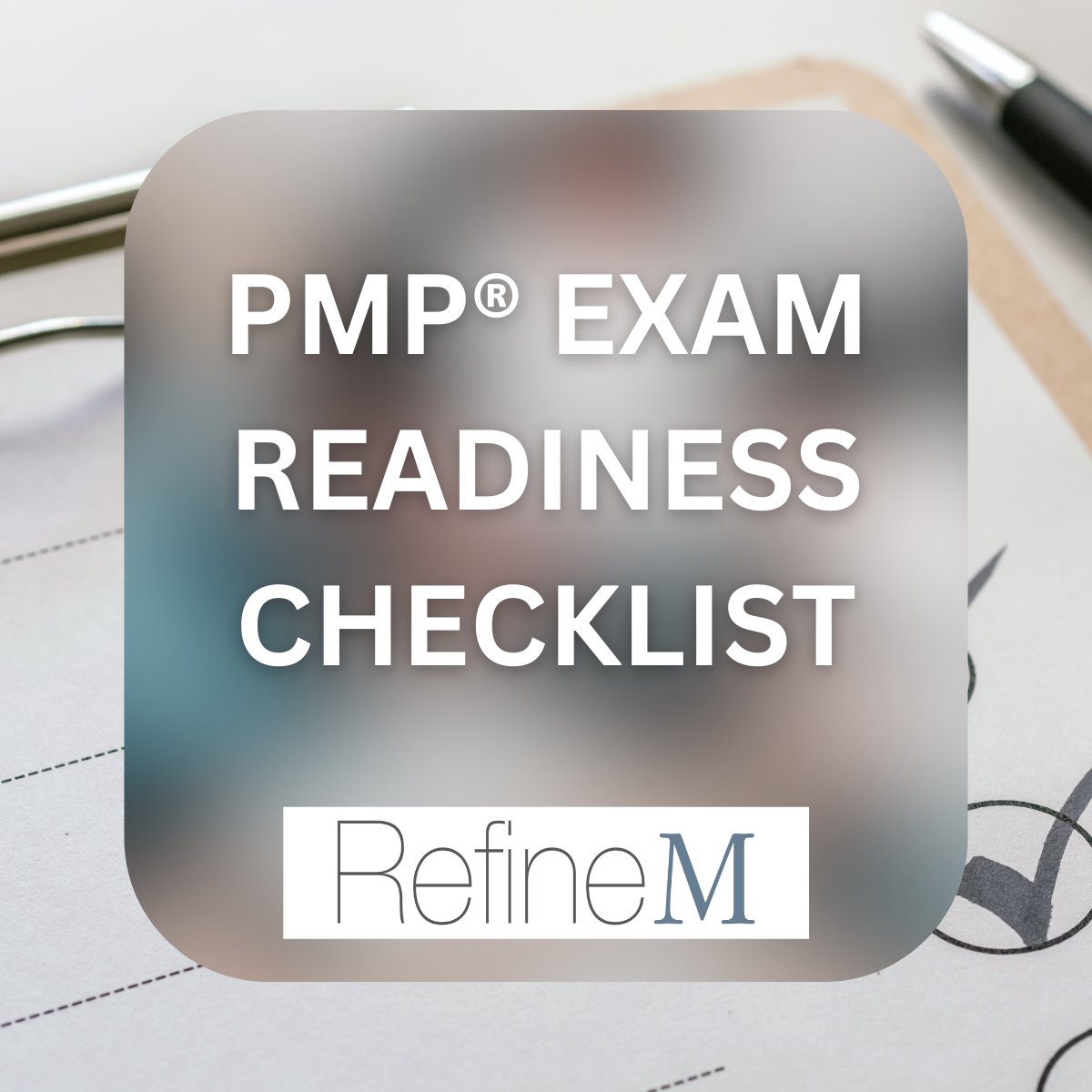 RefineM's tweet photo. Where are you at in preparing for your PMP exam? Have you reviewed the correct materials, taken practice exams? What are you missing in your preparation? Find out today with our free PMP Exam Preparedness Checklist

Download for free today✅

https://t.co/rTUq6Tdhp4 https://t.co/opciHEGpQ8