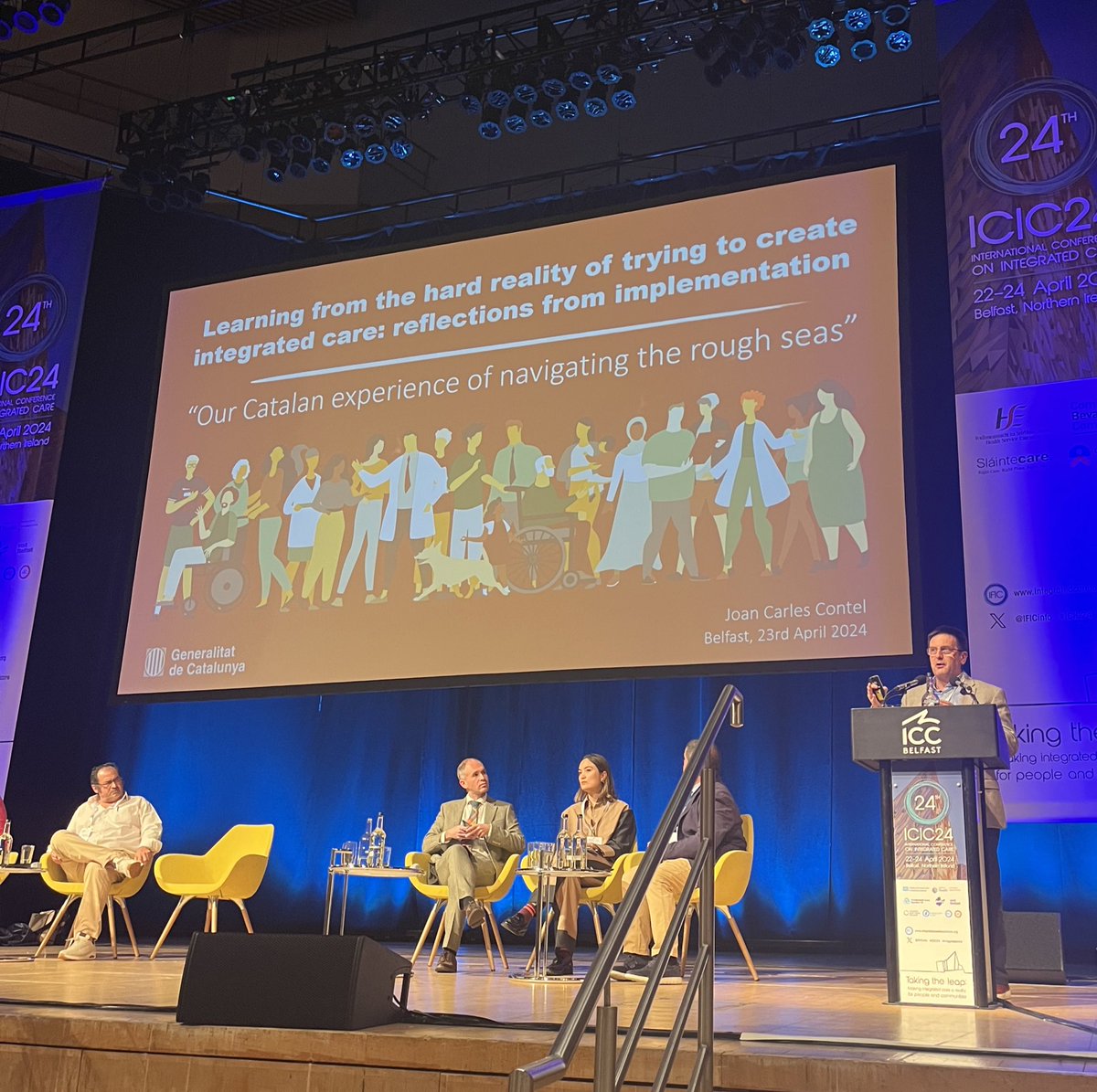Juan Carles Contel @conteljc from @salutcat Catalonia reflects on the journey towards #integratedcare and the lessons learnt the hard way through experience #ICIC24