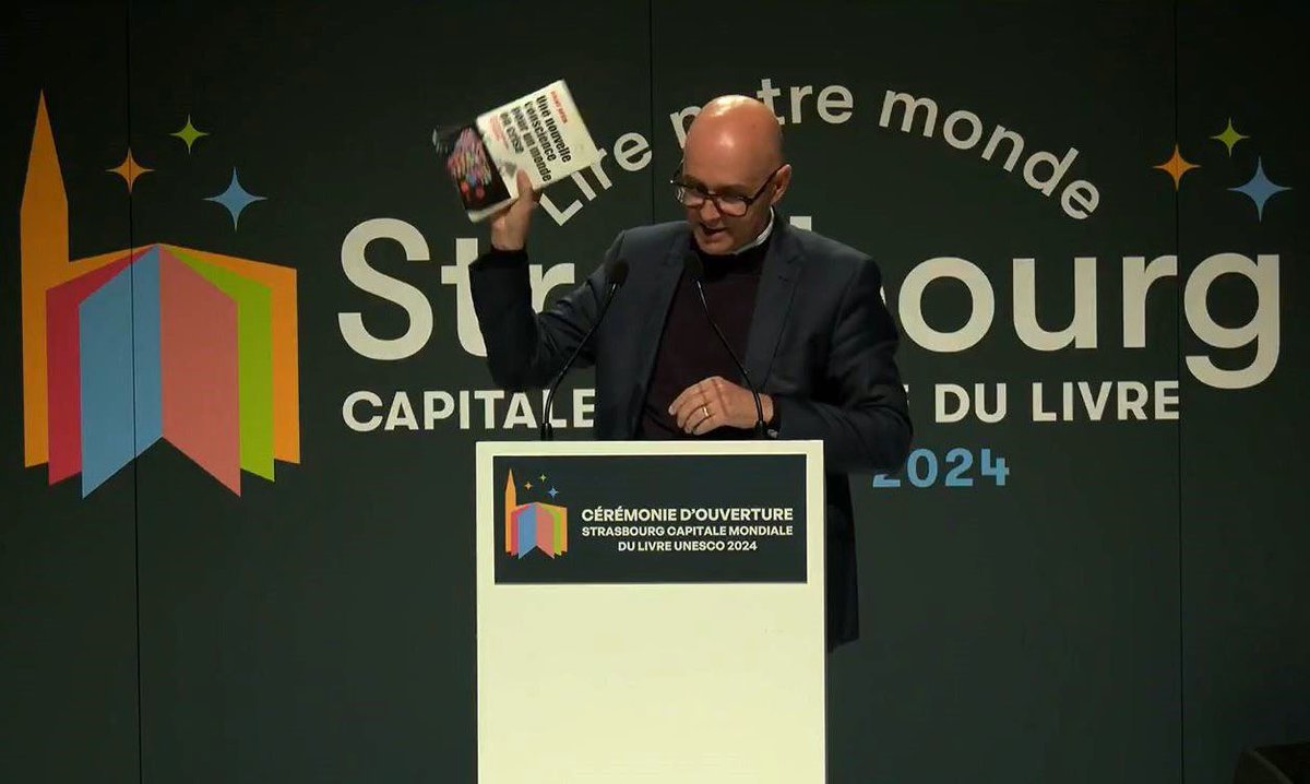 📚[LIVRE] #Strasbourg est officiellement #CapitaleMondialeDuLivre <a href="/UNESCO/">UNESCO 🏛️ #Education #Sciences #Culture 🇺🇳</a> pour 1 an !
🤓La #CollectivitéEuropéenneAlsace soutient 310 bibliothèques et médiathèques en #Alsace. #culture
📖Oui aux livres qui nous donnent du bonheur, oui aux livres qui nous guident dans la vie !