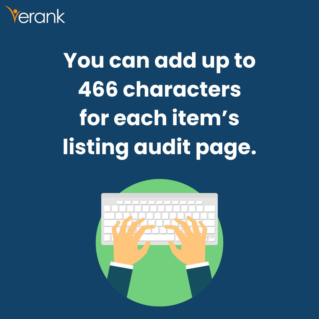 eRankSEO's tweet photo. Learn about eRank's new Tool Update!
You now how the ability to add your own notes in the Listing Audit Tool. Find out all about it in Pam's recent video on our YouTube Channel.
#erank #erankseo #eranktools #seotools #etsytipsandtricks #etsysellers #etsy2024 https://t.co/3n6cByUazC