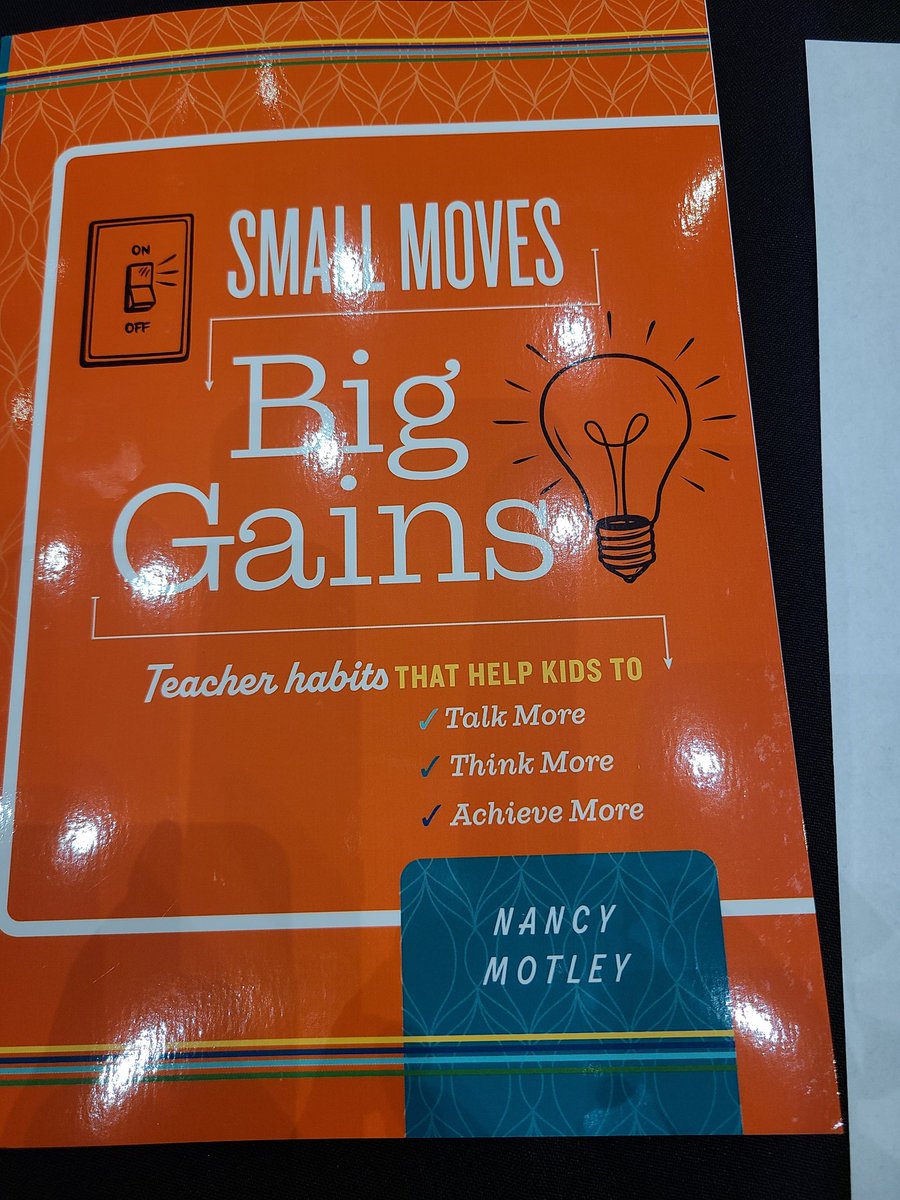 It's a Terrific Tuesday here with Seidlitz Education! LOVE the learning---focusing on Small Moves to make BIG GAINS with our EB students! Thanks @nancymotleyTRTW #SeidlitzLitConf
