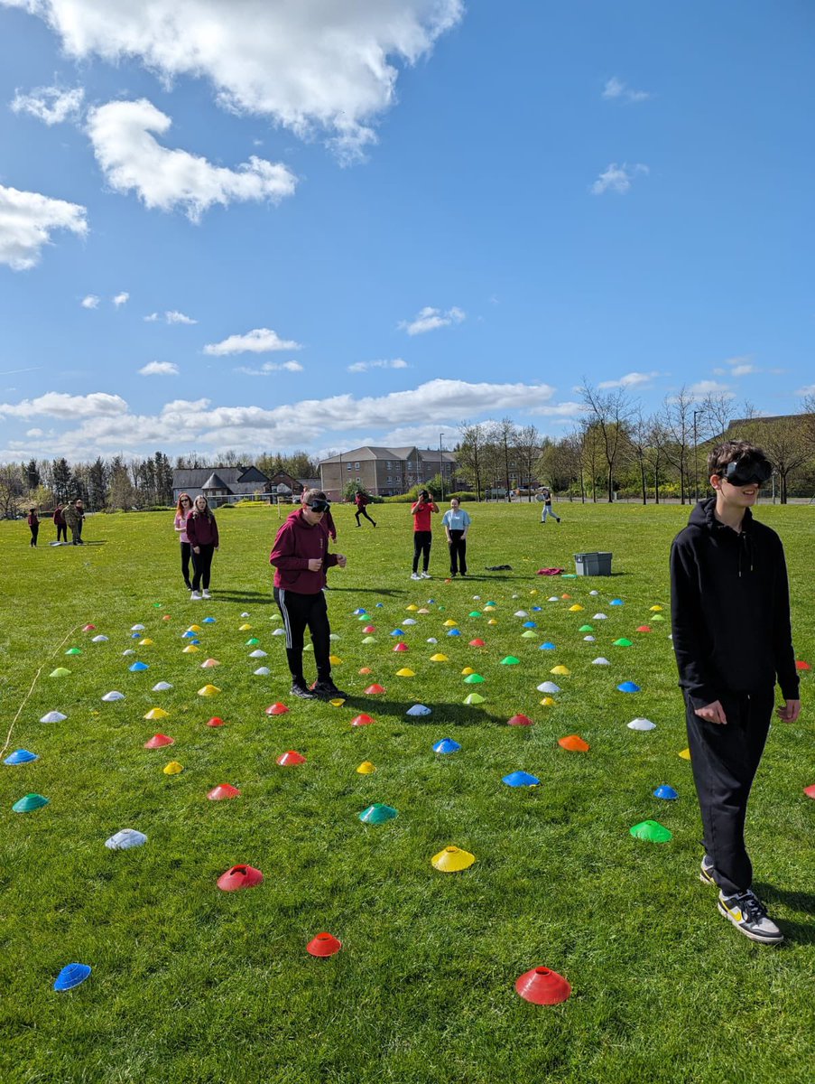 Day 2 of the ACE programme involved our pupils developing their TRIPLOC skills in some challenges and activities led by the army <a href="/ASengaged/">Army HQ Scotland</a> ! The sun even came out to say hi ☀️