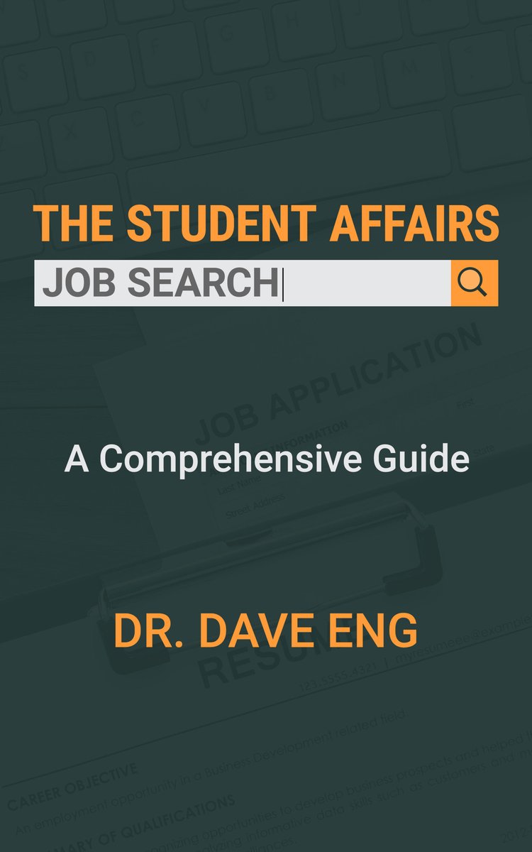 How do you craft a student affairs job search strategy? Learn how to with The Student Affairs Job Search: A Comprehensive Guide eBook amazon.com/dp/B09DXD4FKX #studentaffairs #sagrad #naspa #jobsearch #jobsearchadvice #jobadvice #careeradvise #jobinterview #highered