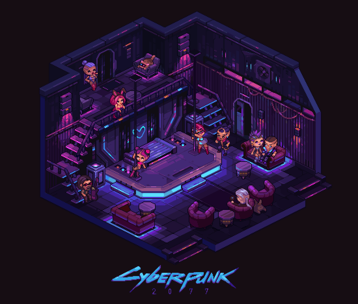 ✨I'm looking for long-term work.  ✨

I specialize in locations and backgrounds for top-down game as well as for isometric or platformers.   

Сheck out more of works on my website. Link below.