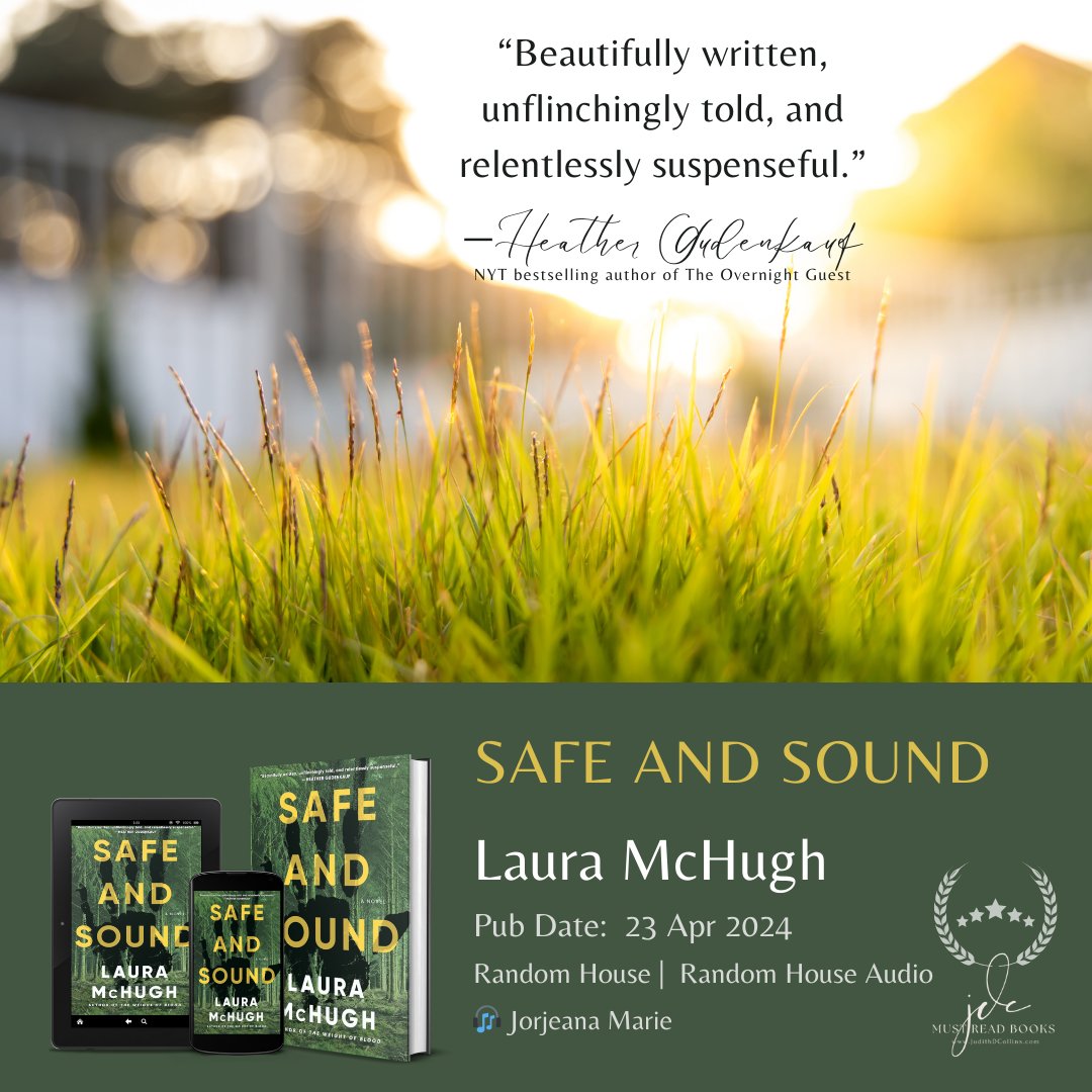 Happy Pub Day! bit.ly/SafeAndSoundJDC 5 Stars #bookreview 'Darkly chilling, psychological, atmospheric, and compelling. Beautifully written, gritty, haunting, vivid, emotional, and gripping.' @LauraSMcHugh @randomhouse
