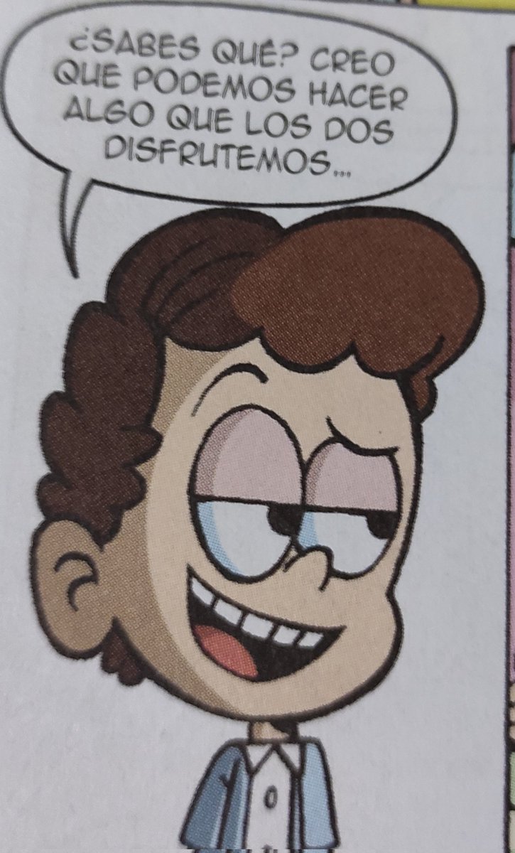 Benny: Hagamos algo que a los dos nos guste 😏
Luan: A qué te refieres Benny? 🤨
#comics #TheLoudHouse #LuanLoud #BennyStein