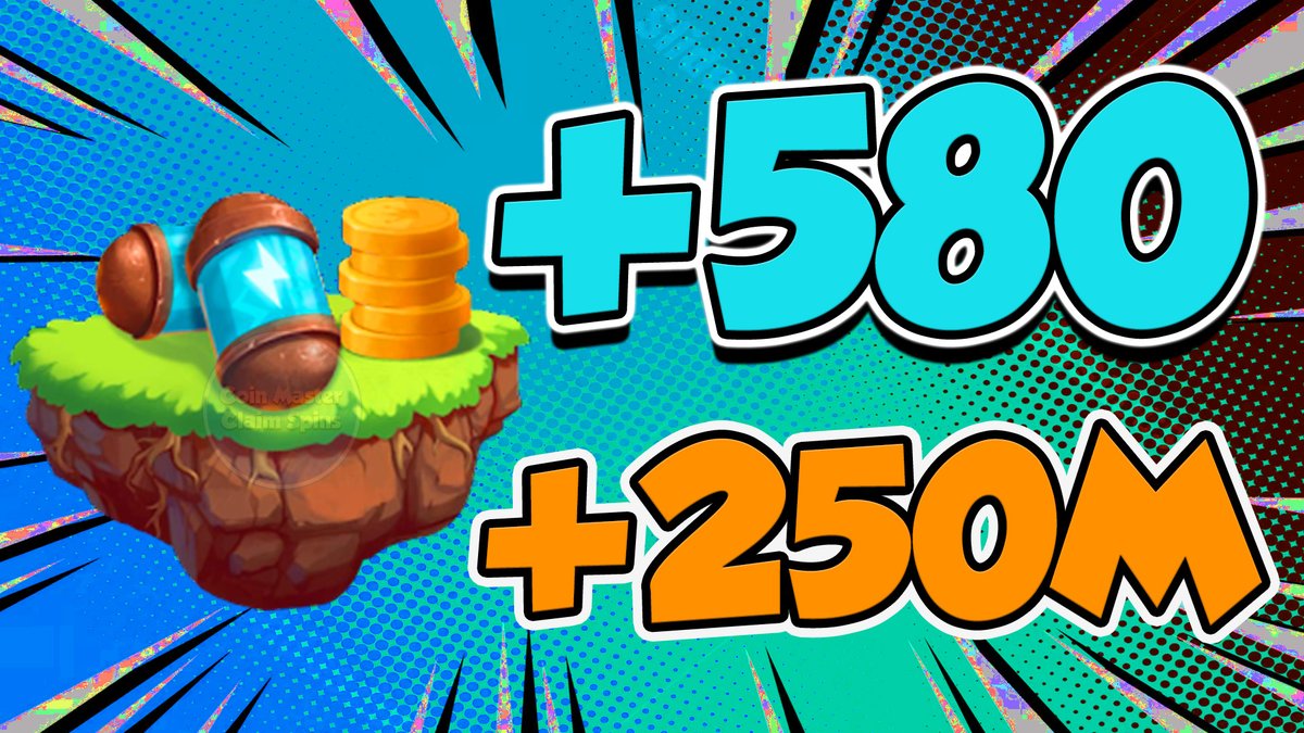 😍Collect Your Spins April 23, 2024

1. Like
2. Retweet
3. Reply 'Need Spin'
4. Follow → @CMClaimSpins

Collect Now:🎁→ youtu.be/ZuwXXUKEHxo

#coinmaster #coinmasterfreespinslink #coinmasterfreespins #CoinMasterspins #coinmasterofficial