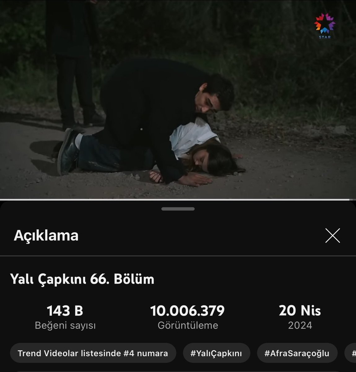 3 günde 10 milyon olduk ve hala trendlerdeyiz 🌹🫠

#YalıÇapkını #SeyFer