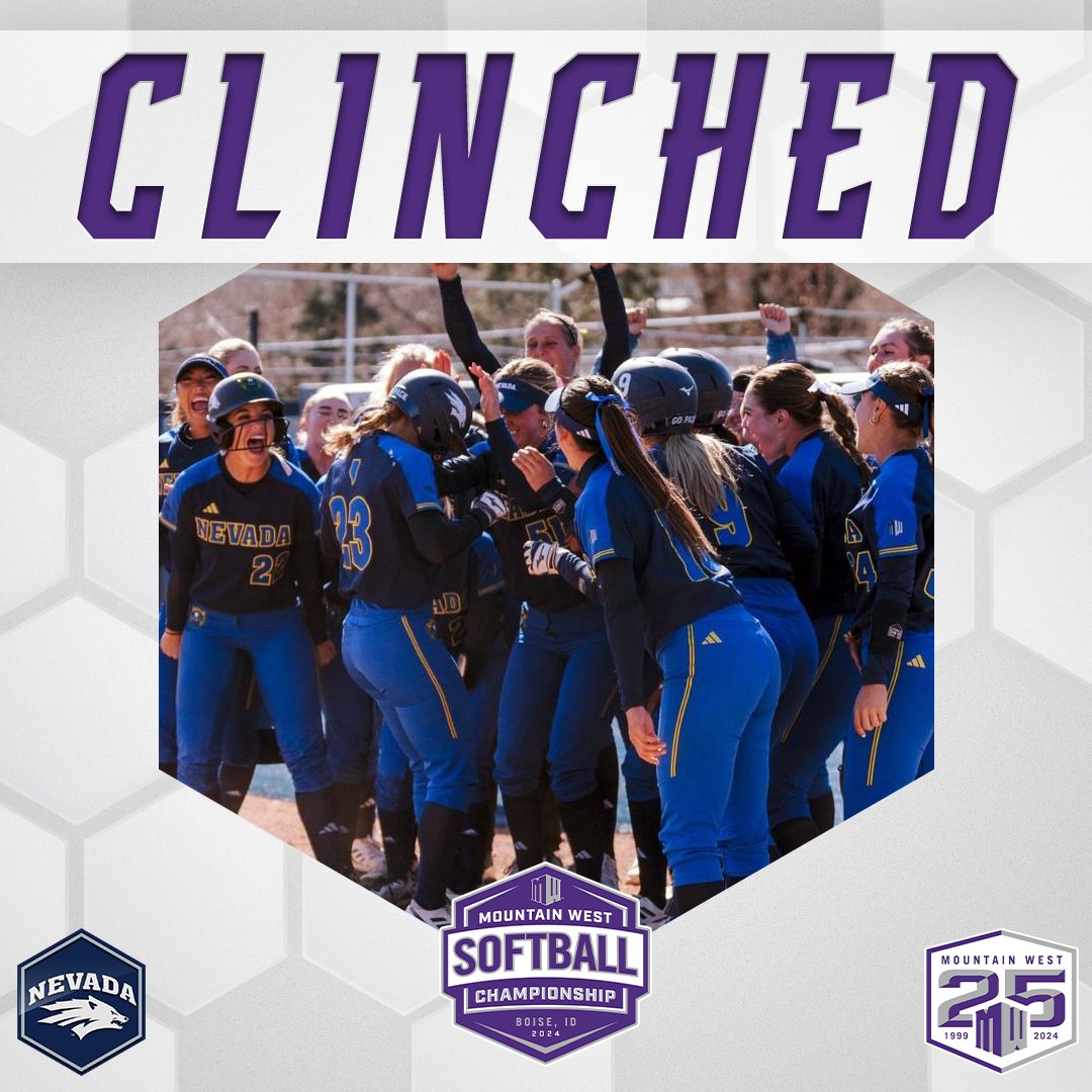 𝘾𝙇𝙄𝙉𝘾𝙃𝙀𝘿 The Wolf Pack is heading to Boise for the #MWSB Championship 🥎 #MakingHerMark | #BattleBorn