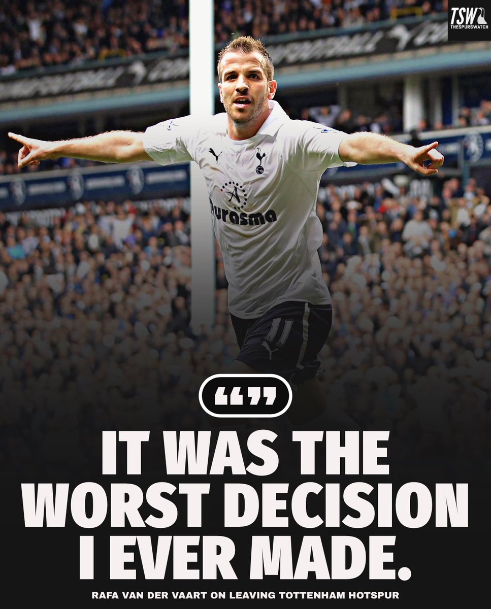 Rafa van der Vaart on leaving Tottenham Hotspur