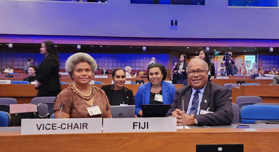 During 80th session of the #ESCAP convening this week at the United Nations Conference Centre in #Bangkok, #Thailand, #Fiji was elected as vice chair. 

Congratulations Fiji!! 🇫🇯🇫🇯