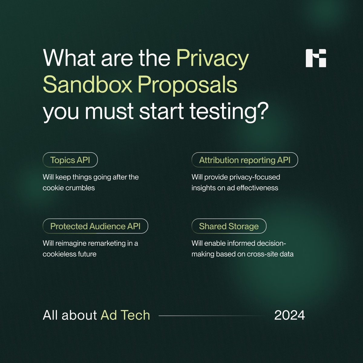 #Google may have been teasing the launch of the #PrivacySandbox for a few years now, but it is finally here.

There are 30+ proposals, each strengthening various aspects of the privacy-first future. Publishers must start testing them actively.

Head to the comments to learn more.