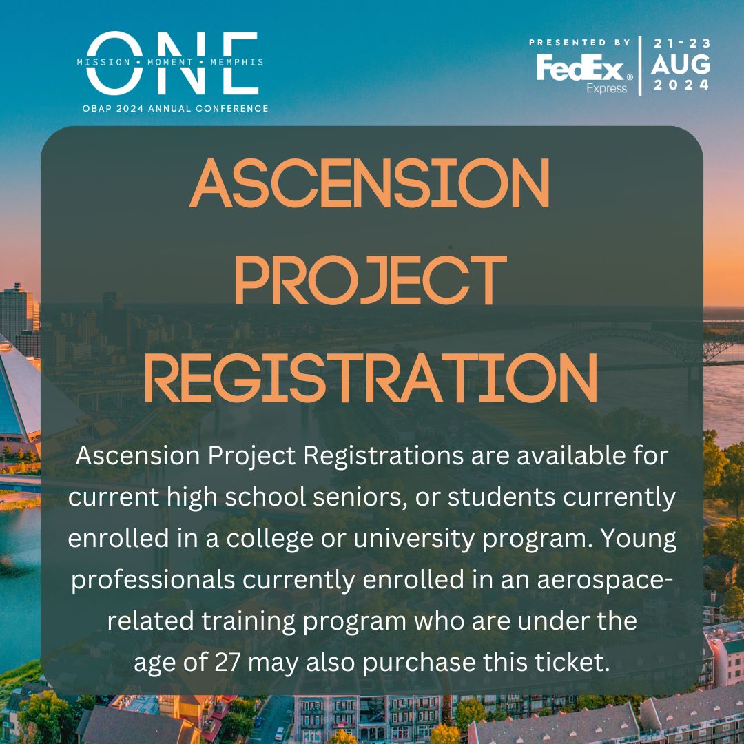 🔔Ascension Project Registration is OPEN🔔 Capacity is limited‼ #obapexcellence #obapone #conference #students