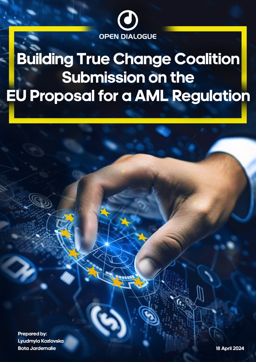 CALL ON EUROPEAN PARLIAMENT TO VOTE AGAINST EU AMLR PROPOSAL NOW! Tomorrow the @Europarl_EN is going to vote on its latest #EU #AMLR proposal. Unfortunately, the Trilogue procedure led to the removal of all civil society recommendations, weakening the position of the only